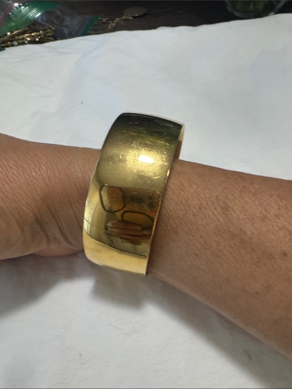 J crew Gold-Tone Cuff Bracelet